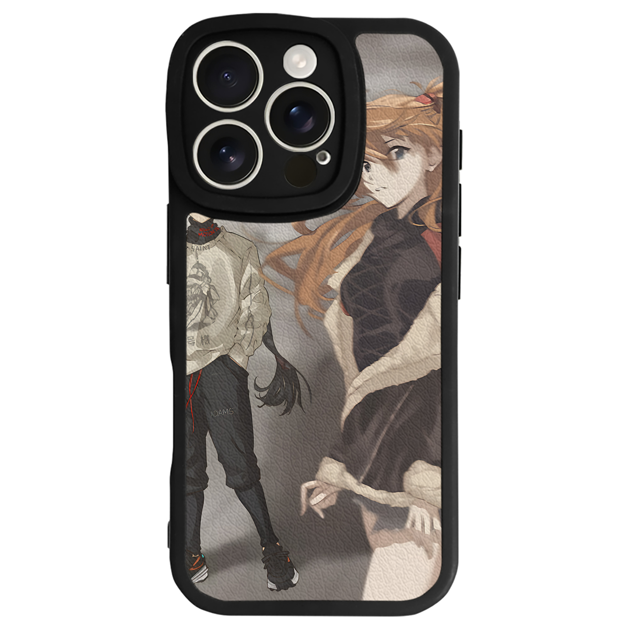 （画像用） EVA 新世紀エヴァンゲリオン 【iPhone 16シリーズ対応】シリコンスマホケース（レザー調） 材質：シリコン